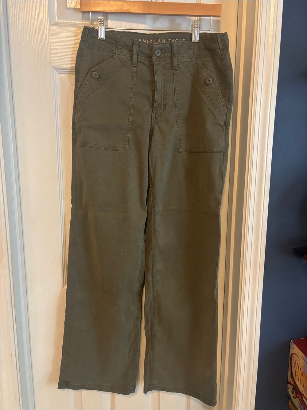 American Eagle Outfitters Olive Green Utility Pants
